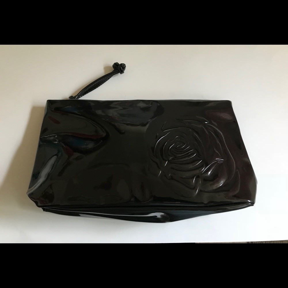 NIP NEW Lancôme Cosmetic Bag Case Clutch ~ Patent